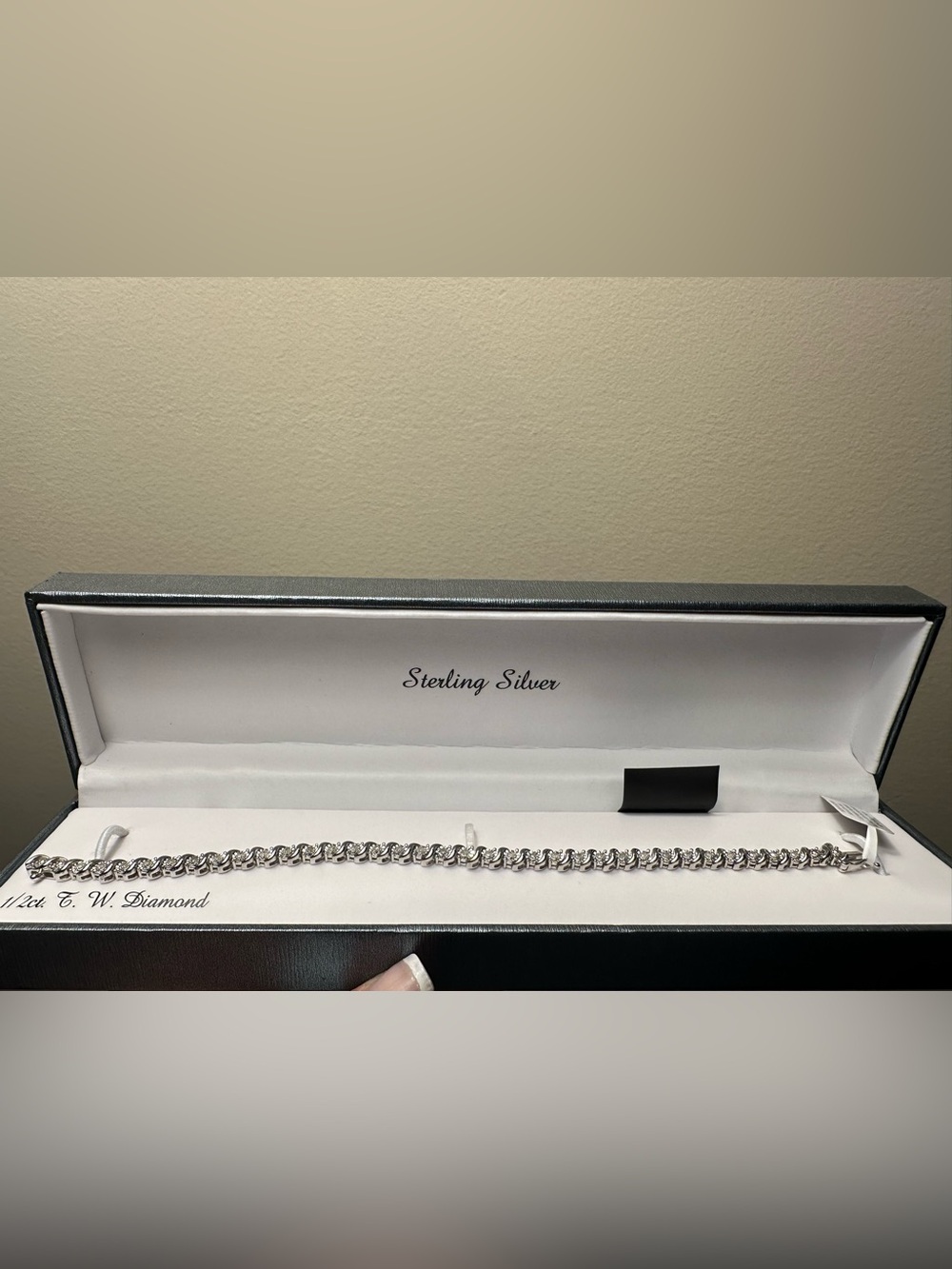 Diamond bracelet 0.5 carat total weight